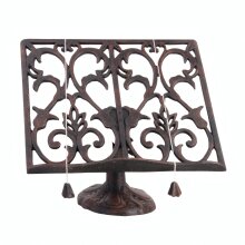 Porte-livre de cuisine classique brun antique