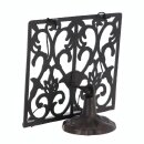 Porte-livre de cuisine classique brun antique