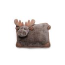 Cuddly cushion moose, approx. 35 x 25 cm