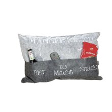 Man pillow, approx. 60 x 40 cm