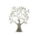 Wandbild aus Metall Baum, ca. 76 cm