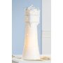 Bordlampe Lighthouse lampe hvid porcelæn 35 cm