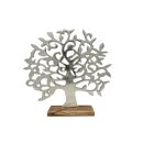 Tree of life on wooden base, about 37 cm