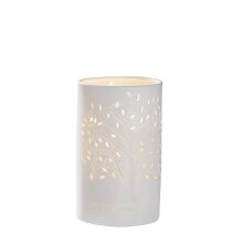 Zylinder Lampe "Lebensbaum", ca. 20 cm