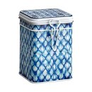 Tea caddy indigo 150 g, set of 2