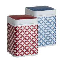 May Lin Bleu Red Container Set