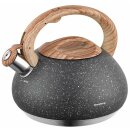Flute kettle kettle whistle kettle 2.7 liters with 7...