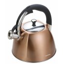 Flute kettle 2.2 L, copper color