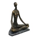 Frauenskulptur Dekofigur Statue Hilda Abstrakt Yoga 27 cm