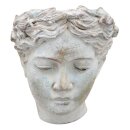 Wall planter bust Valo, cream/white