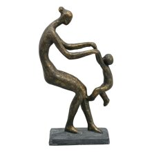 Mutter mit Kind Hilda, Polyresin