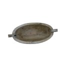 Jardiniere Valo - Bowl in cream-white