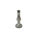 Bougeoir Vitreous, argent, verre