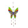 Suncatcher butterfly polyresin colorful 14 cm