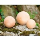 Terracotta ball, set of 3 8 / 10 / 12 cm