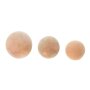 Terracotta ball, set of 3 8 / 10 / 12 cm