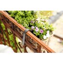 Balcony planter "Rattan", large