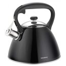 Flute kettle black, 3.0 l