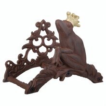 Porte-tuyau Roi Grenouille, env. 26 x 16 x 20 cm