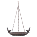 Hanging birdbath with 2 birds, ca. 20,9 cm