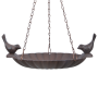 Hangend vogelbadje met 2 vogels, ca. 20,9 cm