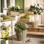 Planter basket rattan, medium, approx. 35 x 25 cm