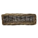 Rattan planter box