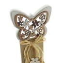 Säule Schmetterling und Blume, 2er Set