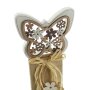 Säule Schmetterling und Blume, 2er Set