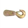 Pulley pulley with safety hook for winches 2 tons, 7 mm rope