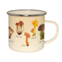 Enamel mug | Mushrooms