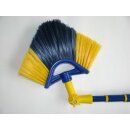 Triangular broom | telescopic pole | 4 m