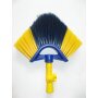 Triangular broom | telescopic pole | 4 m