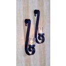 Wandkerzenhalter, 2er Set