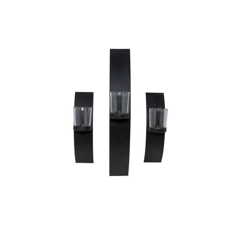 Wandkerzenhalter, 3er Set