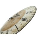 Wandklok "Café de Flore" Shabby Look Romeinse cijfers Ø 34 cm