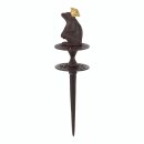 Garden hose guide frog king