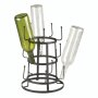 Bottle dryer for 15 bottles in a rustic design