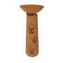 Plant bowl on column