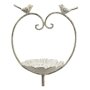 Metal bird feeder heart 104 cm