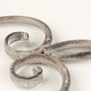 Metal wall hanger "Rome" country style | set of 2