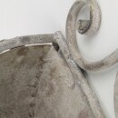 Metal wall hanger "Rome" country style | set of 2