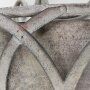 Metal wall hanger "Rome" country style | set of 2