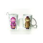 Two different Little Ninja herbal tea cups