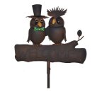Gartenstecker Welcome mit Vögel, ca. 135 cm