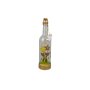 LED-Flaschenpost "Blumen", Flasche mit 3 Blumen (gelb, weiß, natur)