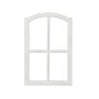 Fensterrahmen | Holz | Weiß 50x77cm