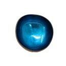 Kokosnootkom Graankom Decoratieve kom Set van 2 blauw-rood