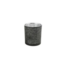 Bougie à chauffe-plat "Flake", env. 8 cm - étoiles