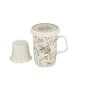Tasse mit Sieb "Maya", ca. 320 ml